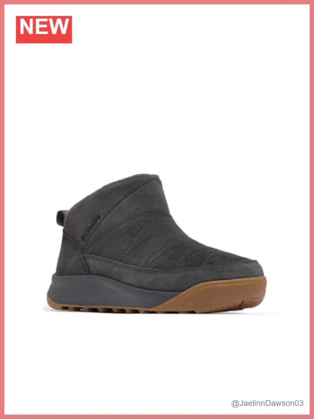 Columbia Suede Bootie with Omni-Heat Insulation Water Resistant
